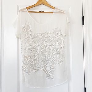 Lace Top from Anthropologie